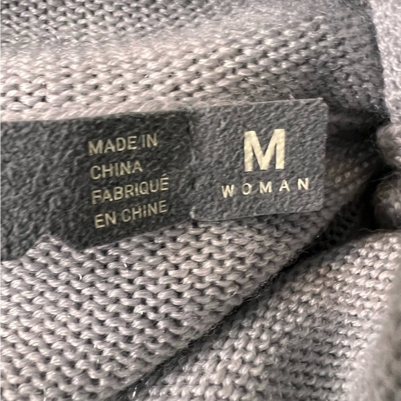 Icebreaker Grey Cowl Neck Wool Blend Long Sleeve Shirt Size Medium - Picture 9 of 11